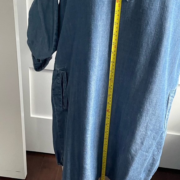 Anthropologie Cloth & Stone Chambray Tunic Dress - Picture 12 of 12